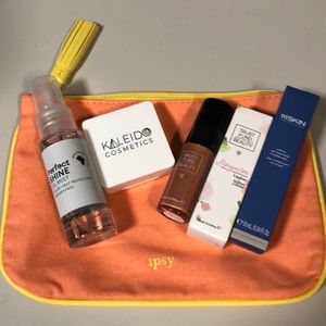 Ipsy bag with samples